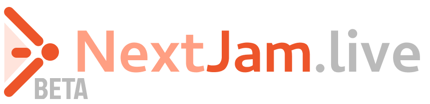 Next Jam dot Live logo